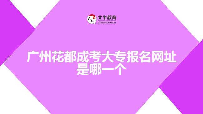 廣州花都成考大專報(bào)名網(wǎng)址是哪一個(gè)