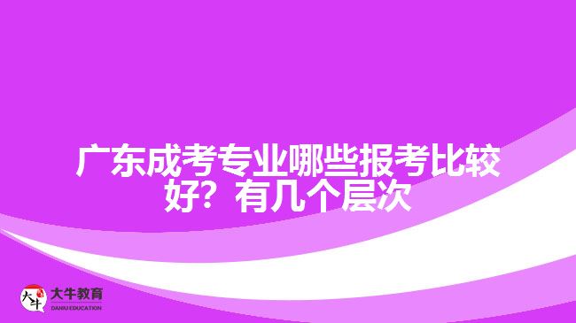 廣東成考專業(yè)哪些報(bào)考比較好？