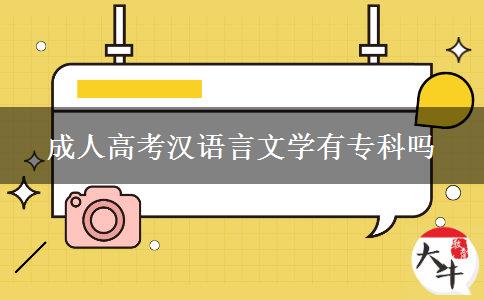 成人高考漢語言文學(xué)有?？茊? title=